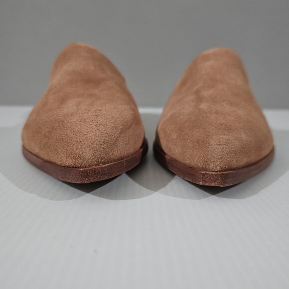 Frye Kenzie Venetian Flat Pointed Toe Loafer Slip On Rosewood Suede Size 11 - Picture 5 of 14